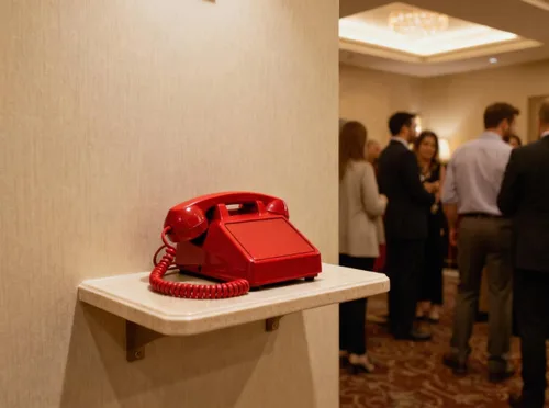 Vista 7 de iSoHo Phones, 3-PAK Teléfono fijo retro hospitalario, respuesta solo para escuelas, hoteles, oficinas - Teléfono de escritorio analógico clásico
