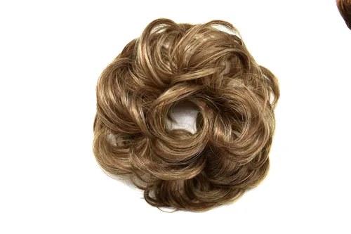 Vista 10 de Extensiones de cabello sintético para mujeres y niñas (1# negro azabache)