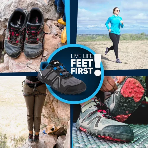 Vista 8 de Xero Shoes Tenis de correr Mesa Trail para mujer, ligeros, descalzos