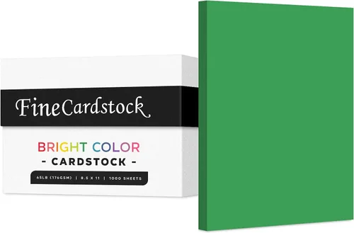 Vista 26 de Papel de alta calidad para tarjetas de colores, caja de 1000 hojas, cartulina de peso medio de 65 libras, perfecta para suministros escolares, artes