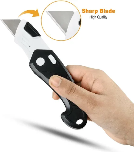Vista 4 de Cortador plegable de plástico ABS ligero y fuerte (6, verde)