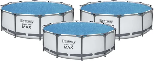 Vista 11 de Bestway Cubierta solar para piscina de 10 pies