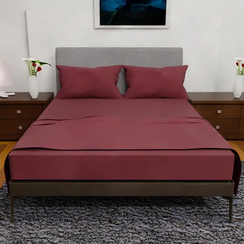 Vista 17 de Ropa de cama tamaño Twin - Juego de 3 piezas - Bolsillos profundos - Sábanas refrescantes - Suaves y cómodas para uso en todas las estaciones Aqua
