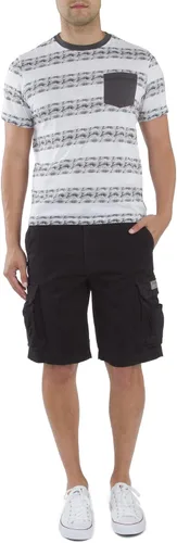 Vista 2 de Unionbay Survivor pantalones cortos de cargo con cinturón para hombre