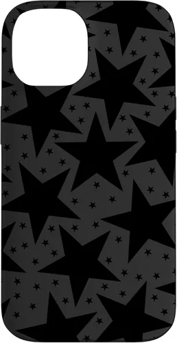 Vista 4 de Funda con diseño de estrella negra para iPhone 16