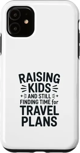 Vista 8 de Raising Kids and Still Finding Time for Travel Plans Case for iPhone 17