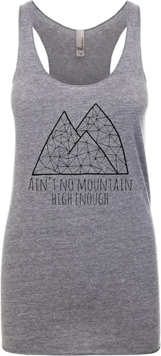 Vista 16 de Women's Graphic Racerback Tank Top, Gift for Her, Shirts with Sayings, Yoga Tee, Song