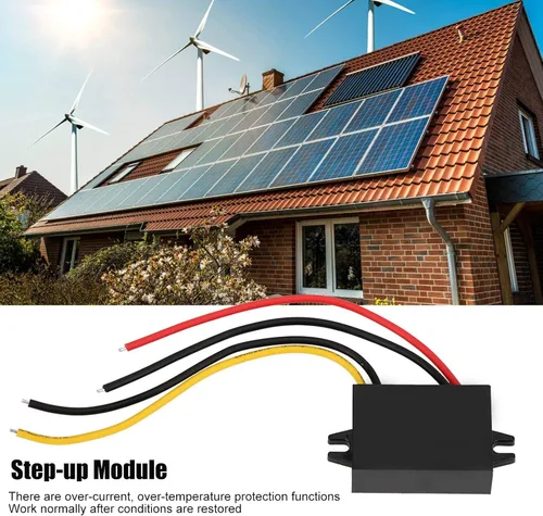 Vista 5 de F12S48V1A2S 12V a 48V Módulo de aumento de voltaje Módulo de aumento de voltaje Regulador de potencia Convertidores de potencia de refuerzo 2.480 x