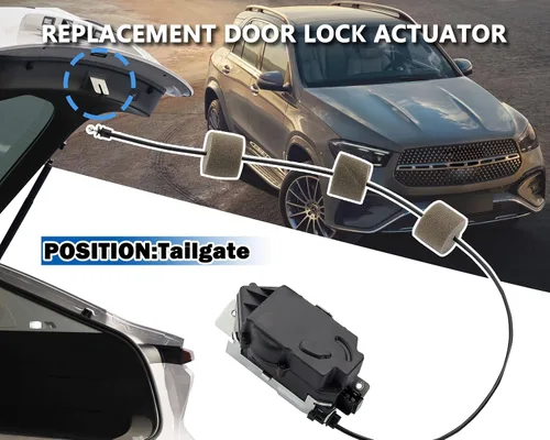 Vista 7 de Reemplazo del actuador del pestillo del maletero del portón trasero para Mercedes Benz GL320 GL350 GL450 GL550 R320 R350 R350 R500 R550 R63 AMG