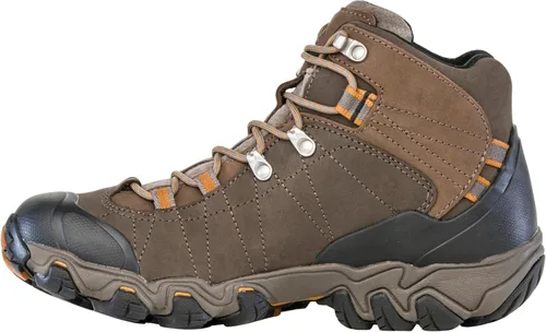 Vista 8 de Oboz Botas de senderismo Bridger Mid B-DRY para hombre negro (Black Sea)