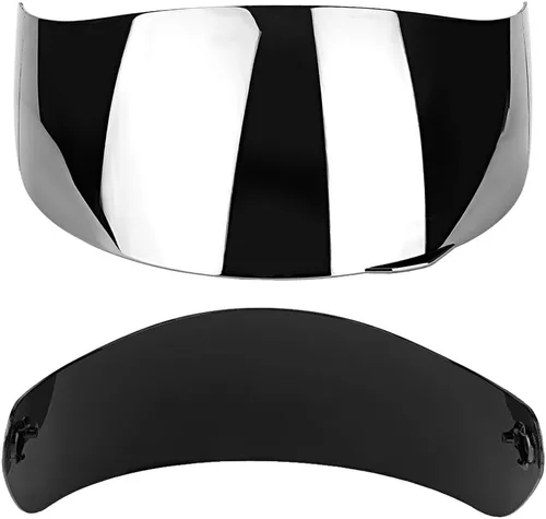 Vista 7 de Motorcycle Helmet Visor Lens Compatible with AGV K1 K3-SV K5 Plateado