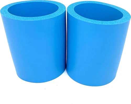 Vista 19 de Pen Kit Mall - Enfriador de latas de espuma gruesa en blanco de la vieja escuela, no plegable (varios colores, paquete de 6 - C, 6)