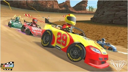 Vista 7 de NASCAR Kart Racing - Nintendo Wii