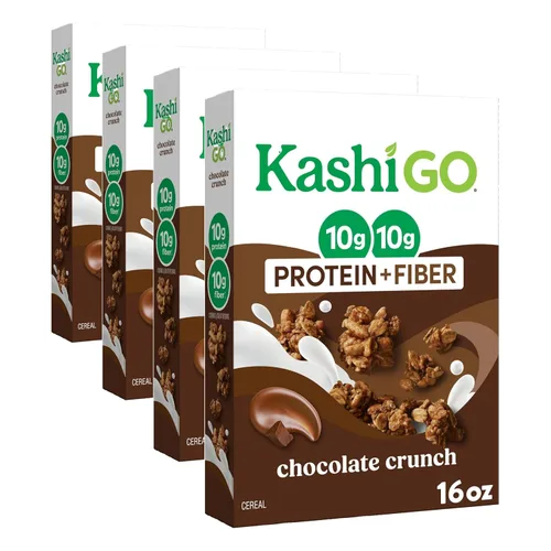 Vista 10 de Kashi GO Chocolate Crunch Proteína Cereal 16oz