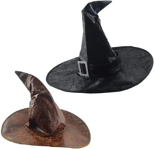 Vista 6 de Sombrero de Bruja para mujer, sombrero de carnaval de Halloween unisex Calabazas