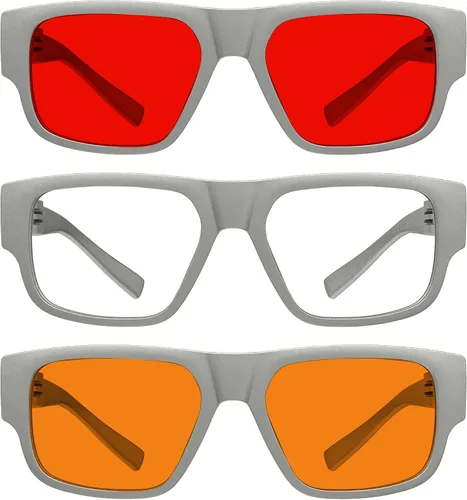 Vista 323 de Eyekepper Gafas de luz azul para hombre y mujer, paquete de 6 lentes Pilot Paquete de 6 color mezclado
