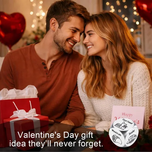 Vista 5 de Regalos de novio para novio, regalos para hombres, mujeres, adultos jóvenes, hijos, comida, dados, cita, noche, regalos de graduación, para él