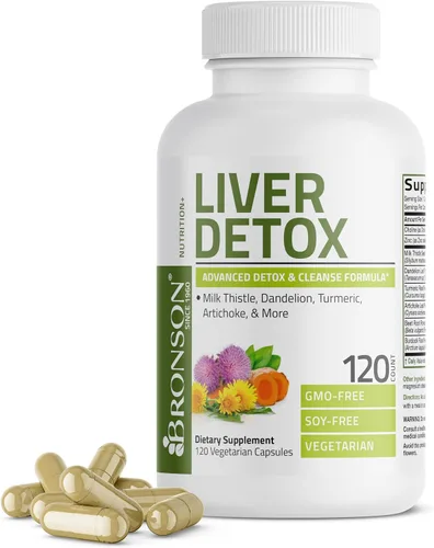 Vista 11 de Bronson Liver Detox Advanced Detox & Cleansing Formula 60 Cápsulas