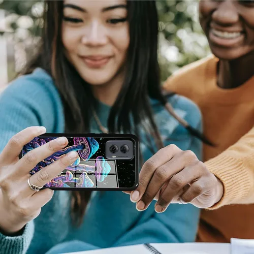 Vista 89 de Funda para Motorola Moto G Stylus 5G 2021 de vidrio templado, funda negra con diseño de mujer negra africana para mujeres y hombres, antiarañazos, a