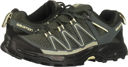 Vista 7 de Salomon Zapatos de senderismo Pathfinder para mujer Azul Gris Negro BM US