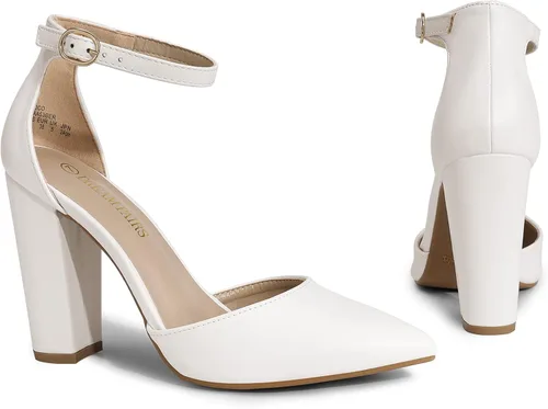 Vista 6 de DREAM PAIRS Coco Zapatos de tacón alto con punta, para mujer