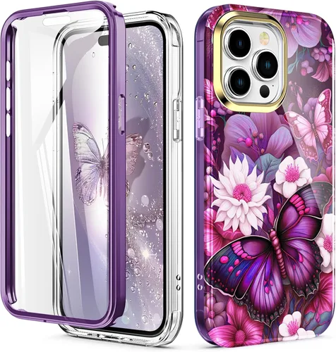 Vista 64 de Bonita funda de mármol para iPhone 11 Pro Max de 6.5 pulgadas, fabricada con protector de pantalla, ligera y elegante, cuerpo completo, a prueba