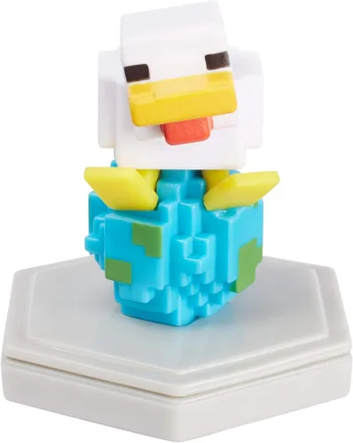 Vista 2 de Mini figura oficial de Minecraft Boost Genoa Future Chicken