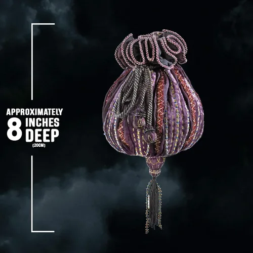 Vista 5 de The Noble Collection Hermione Granger Bolsa Prop Réplica