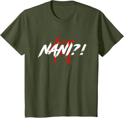Vista 14 de Nani Meme Anime Japanese Camiseta, Negro, S