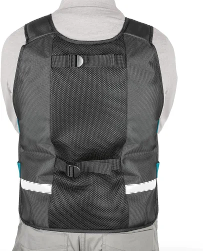 Vista 4 de Makita P-72089 Chaleco de Trabajador Nueva Versión E-05636 Chaleco de Herramientas para Carpinteros / Tamaño Universal