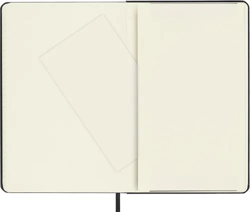 Vista 8 de Moleskine - Cuaderno clásico con tapa dura, tamaño mediano (4.5 x 7 pulgadas), rayado/con líneas, color negro, 208 páginas