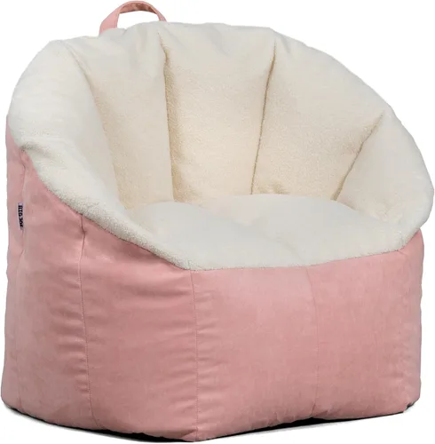Vista 12 de Big Joe Milano - Silla de Puf con Cuero Montana Negro Vibe