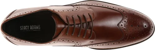 Vista 5 de Zapatos Garrison de Stacy Adams, con punta elevada tipo Oxford para hombre