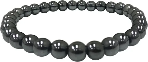 Vista 343 de Gem Avenue Handmade Round Bead Stretch Bracelet Unisex Natural Stone Beaded Jewelry for Men & Women, Elastic Wristband for Daily Wear