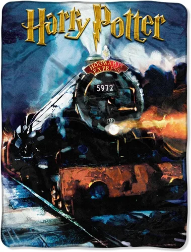 Vista 14 de Northwest Manta de micro Raschel de Harry Potter, ligera y transpirable para sofá, acogedora para todas las estaciones, 46 x 60 pulgadas, bandera