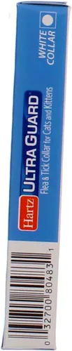 Vista 4 de Hartz UltraGuard - Collar para gatos y gatitos antipulgas y garrapatas, color blanco 1 ea