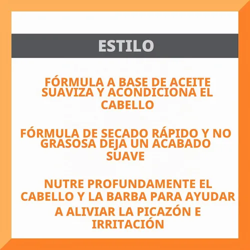 Vista 6 de Cantu Aceite para cabello y barba para hombres, 3.4 fl oz