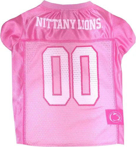 Vista 32 de Pets First Camiseta de la NCAA para perros y gatos, camiseta rosa de California Golden Bears, talla XS. Lindo traje rosa para mascotas