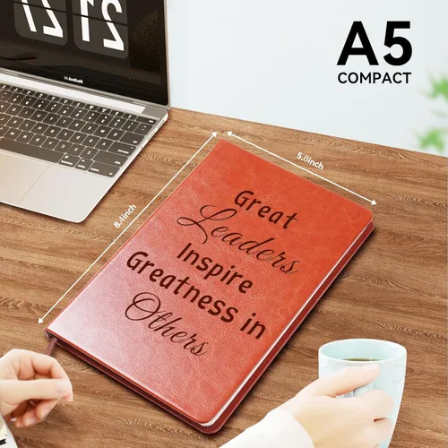 Vista 2 de LBWCER Cuaderno de Regalo de Agradecimiento al Jefe, Cuaderno de Regalo de Mentor, Cuaderno de Grandes Líderes, Líder Supervisor PM Mentor, Regalo