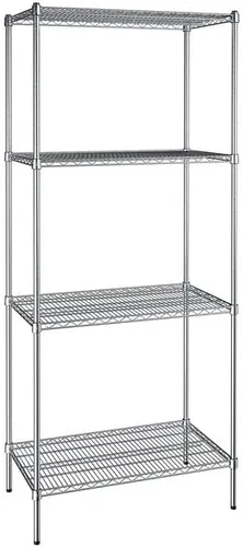 Vista 109 de Kit de 4 estantes de epoxi verde NSF de 21 x 72 pulgadas con postes de 86 pulgadas, estantería de almacenamiento resistente, kit de estantería