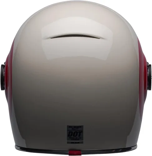 Vista 6 de BELL Bullitt - Casco (blanco brillante TT Vintage/Oxblood - S)