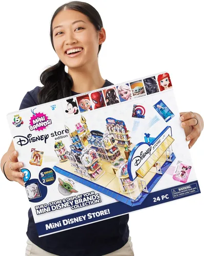Vista 4 de Juego de Tienda de Juguetes 5 Surprise Disney por Zuru - Incluye 5 Minis Exclusivos, Tienda y Exhibición de Coleccionables para Niños, Adolescentes