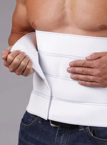 Vista 3 de RADE Faja abdominal, envoltura de cintura y estómago, soporte de hernia y cirugía abdominal, recuperación posparto, estabilizador de núcleo, anti