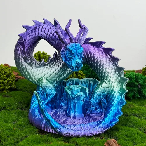 Vista 2 de Filamento de ácido poliláctico (PLA) para impresora 3D, de 1/16" (1.75 mm), EX31 arcoíris, 2.2 lbs (1 kg) para ender3 Anycubic