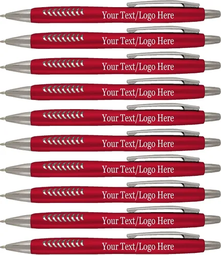 Vista 6 de SyPen Bolígrafos personalizados con tu logotipo o texto personalizado, paquete de 300 unidades a granel para negocios, fiestas y eventos, hermosos
