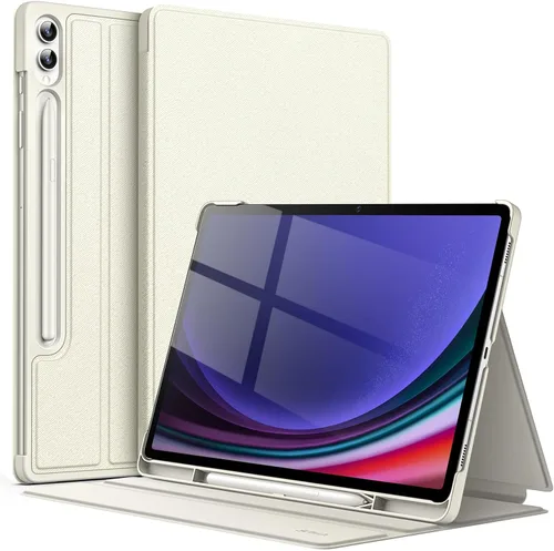 Vista 7 de JETech Funda para Samsung Galaxy Tab S10 Plus/Tab S9 Plus de 12.4 pulgadas con soporte para S Pen y funda protectora para tableta, diseño de folio