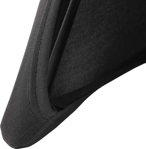Vista 4 de Funda de silla Peomeise plegable, de elastano elástico para bodas, fiestas, banquetes, eventos