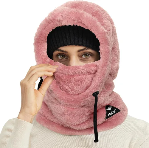 Vista 15 de Ski Mask Balaclava Wind-Resistant Winter Face Mask for Women/Men Adjustable Warm Hood Cover Hat Cap Scarf Leopardo