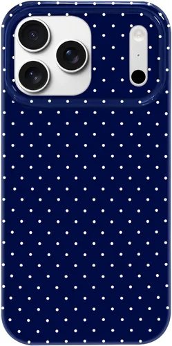 Vista 104 de Hython Funda para iPhone Air, diseño estético de lunares lindos, funda simple de 6.5 pulgadas, delgada, antiarañazos, parachoques de TPU suave, a