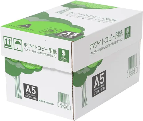 Vista 6 de Papel de copia blanco A4 500 hojas x5 libros / caja alta blanco